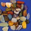25 X ASSORTED CRYSTAL TUMBLE STONE