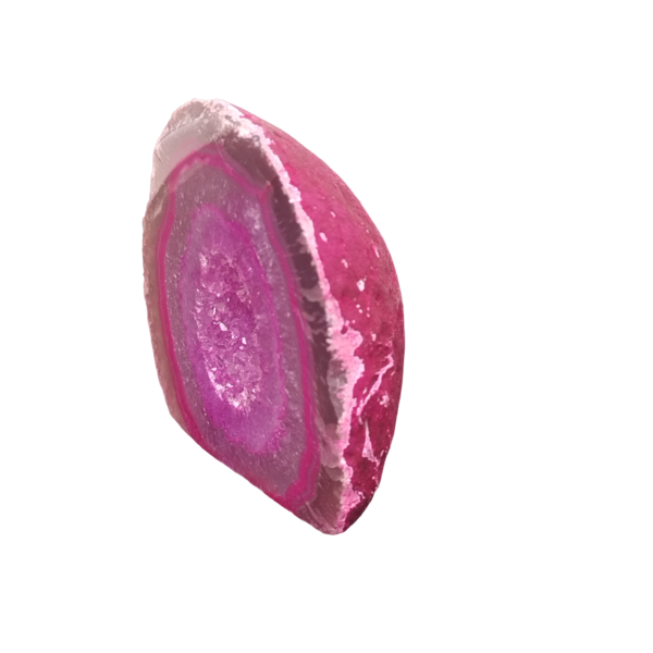 Pink Agate Geode