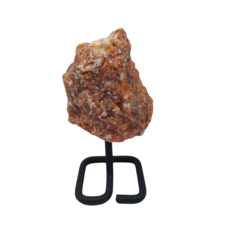 Orchid Calcite on Stand